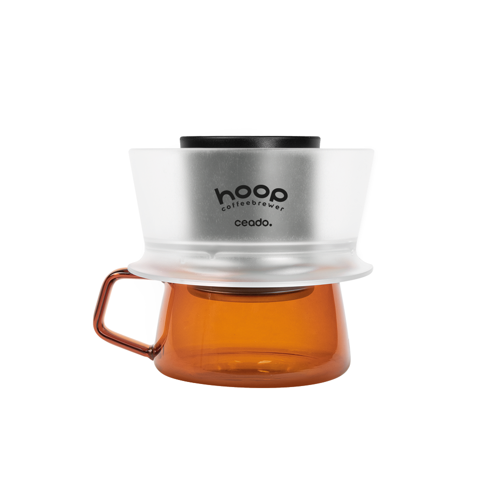 The Ceado Hoop Radial Infusion Coffee Brewer Ghost by the Coffee beautiful coffee company UK London Surrey