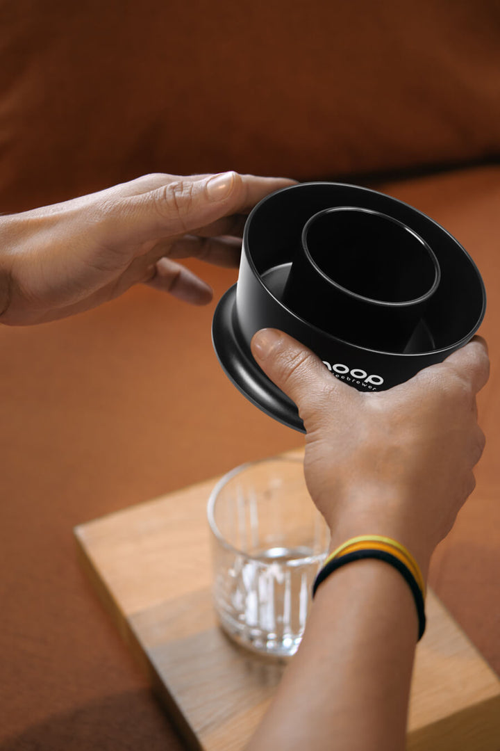 The Ceado Hoop Radial Infusion Coffee Brewer Ghost by the Coffee beautiful coffee company UK London Surrey