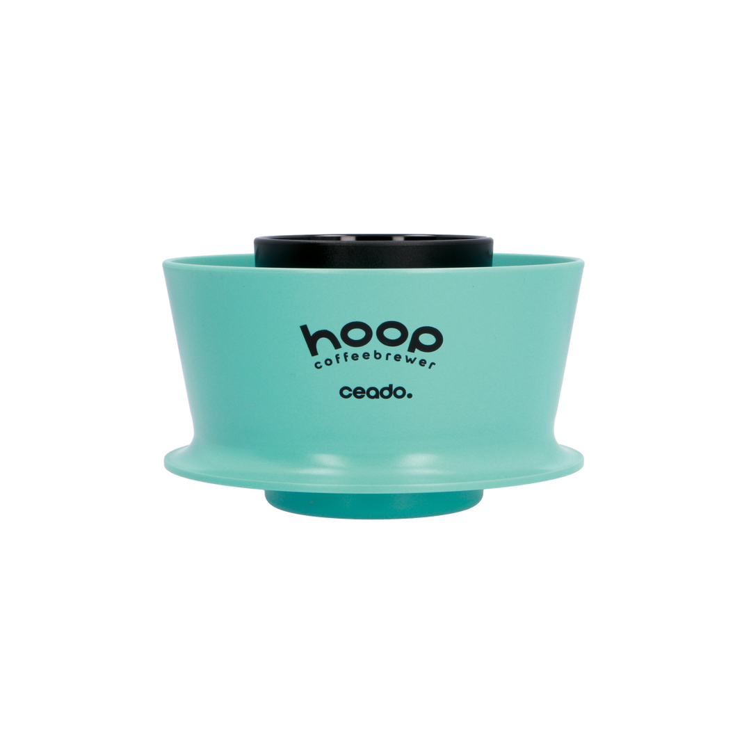 The Ceado Hoop Radial Infusion Coffee Brewer Aquamarine by the Coffee Beautiful Coffee Company UK London Surrey