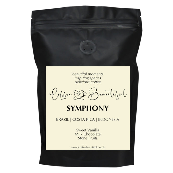Coffee Beautiful Symphony Blend Specialty Grade Fresh Roasted Coffee by the Coffee Beautiful Coffee Company UK London Surrey