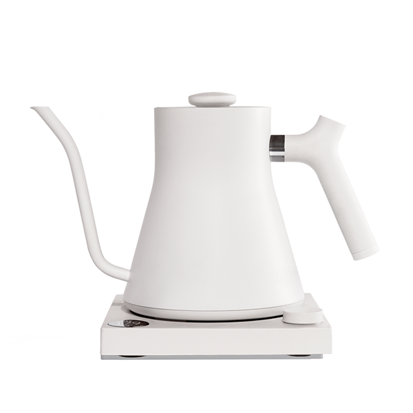 Fellow Stagg EKG Electric Pouring Kettle Matte White by the Coffee Beautiful Coffee Company UK London Surrey