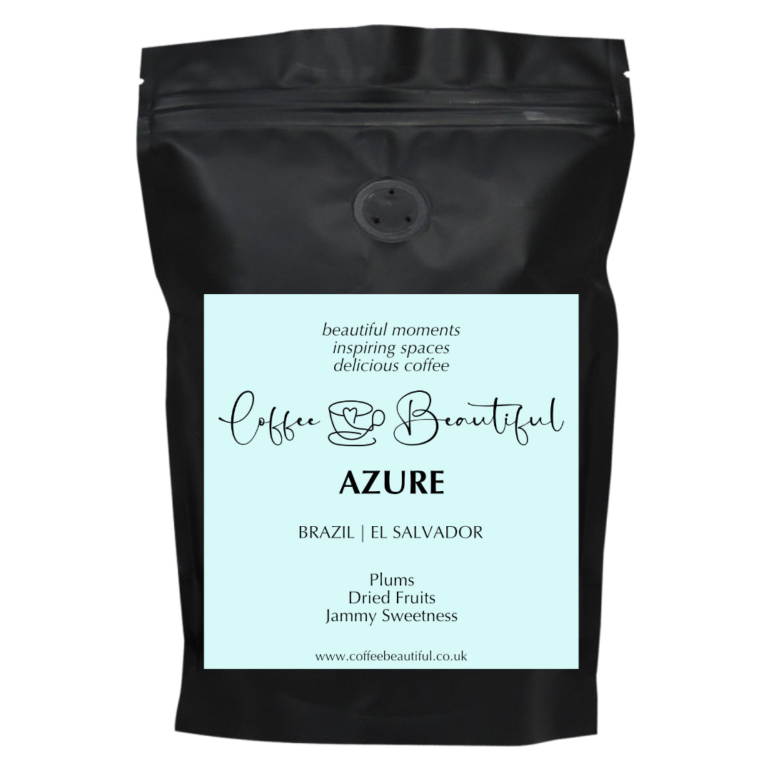 The Coffee Beautiful Azure Blend Fresh Roasted Coffee Beans by the Coffee Beautiful Coffee Company UK London Surrey