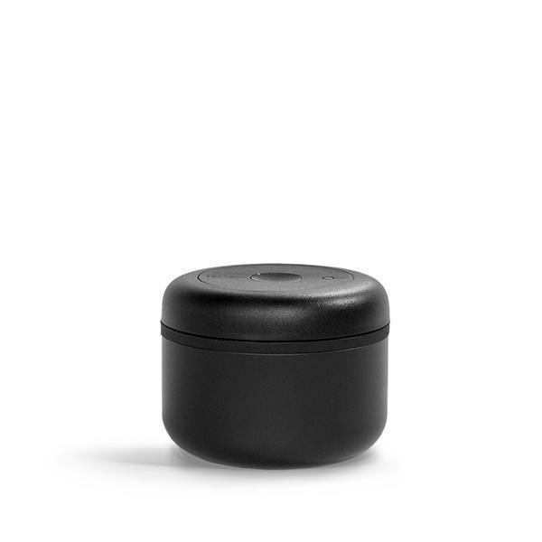 Fellow Atmos Coffee Storage 400ml Matte Black by the Coffee Beautiful Coffee Company UK London Surrey