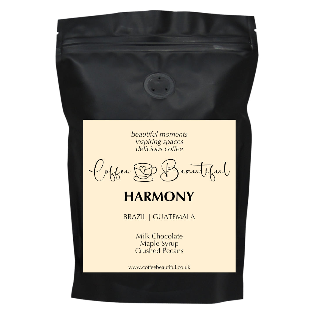 Coffee Beautiful Harmony Blend Specialty Grade Fresh Roasted Coffee by the Coffee Beautiful Coffee Company UK London Surrey
