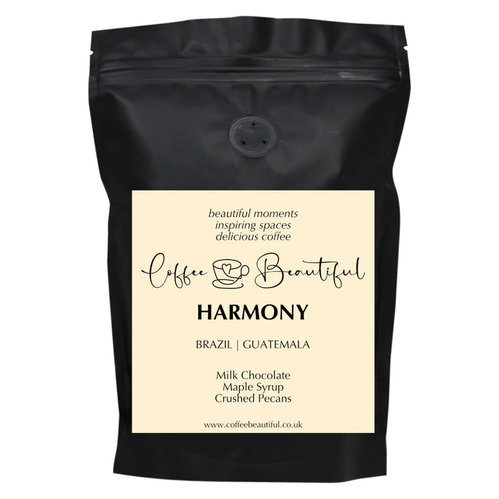Coffee Beautiful Harmony Blend Specialty Grade Fresh Roasted Coffee by the Coffee Beautiful Coffee Company UK London Surrey