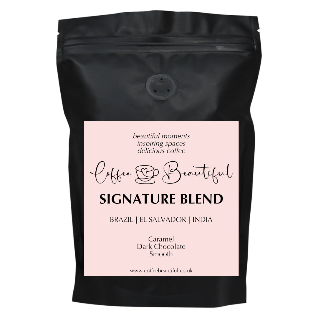 The Coffee Beautiful Signature Blend Fresh Roasted Coffee Beans by the Coffee Beautiful Company UK London Surrey