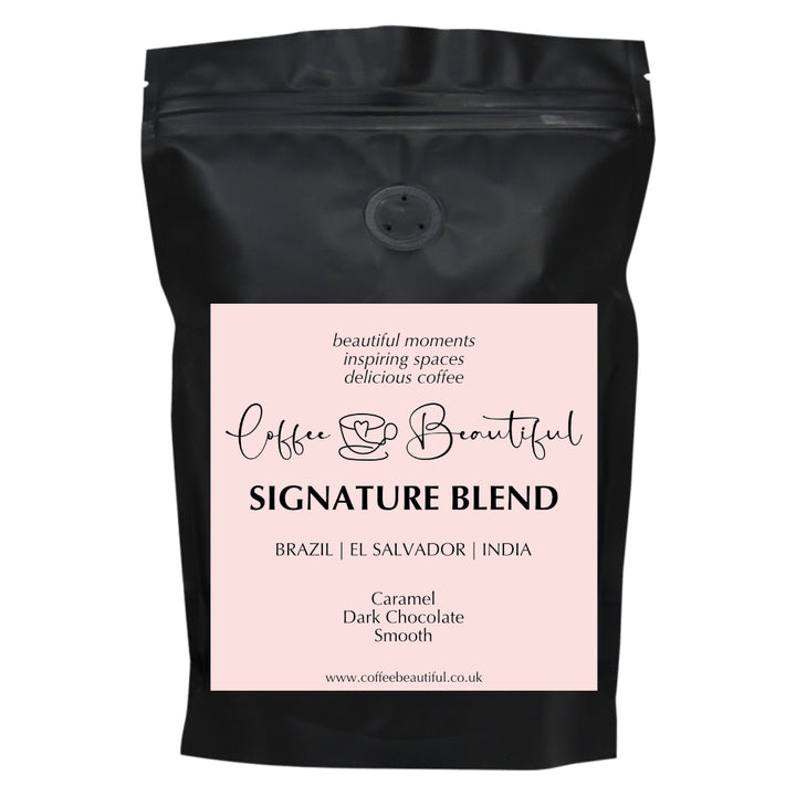 The Coffee Beautiful Signature Blend Fresh Roasted Coffee Beans by the Coffee Beautiful Company UK London Surrey