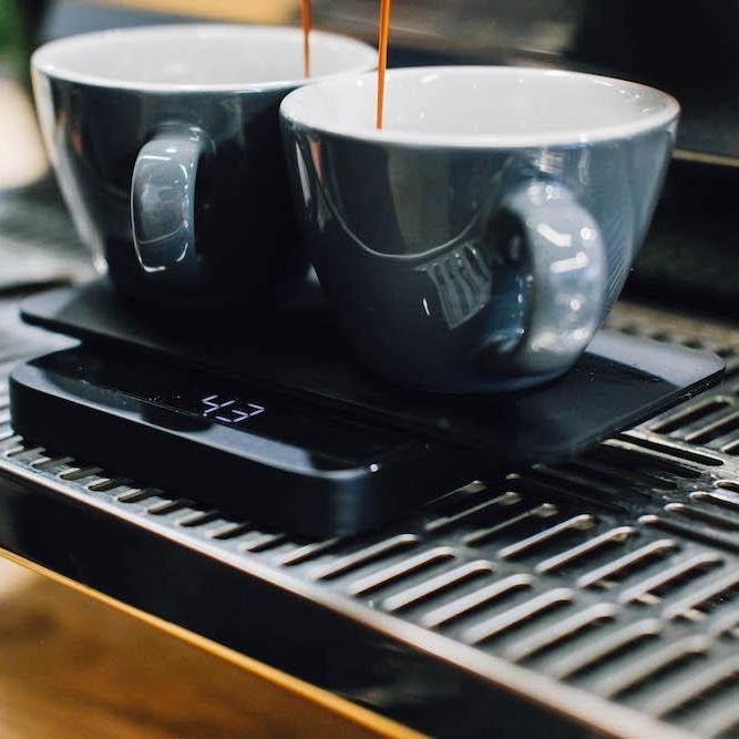 Acaia Lunar Weighing Plate by the coffee beautiful coffee company UK london surrey
