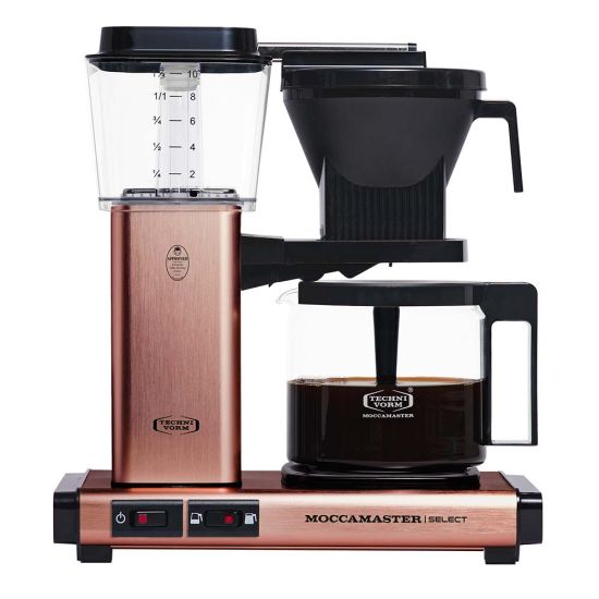 Moccamaster KBG Select Filter Coffee Machine - Copper The Coffee Beautiful Company UK London Surrey