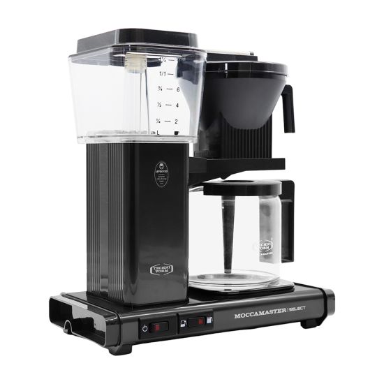 Moccamaster KBG Select Filter Coffee Machine - Black The Coffee Beautiful Company UK London Surrey