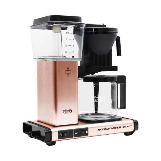 Moccamaster KBG Select Filter Coffee Machine - Copper The Coffee Beautiful Company UK London Surrey