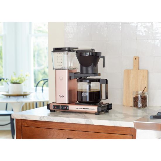Moccamaster KBG Select Filter Coffee Machine - Copper The Coffee Beautiful Company UK London Surrey