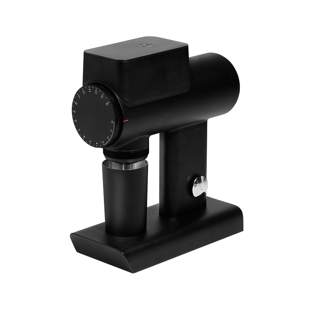 Timemore Sculptor 064S Electric Coffee Grinder — Black, studio shot