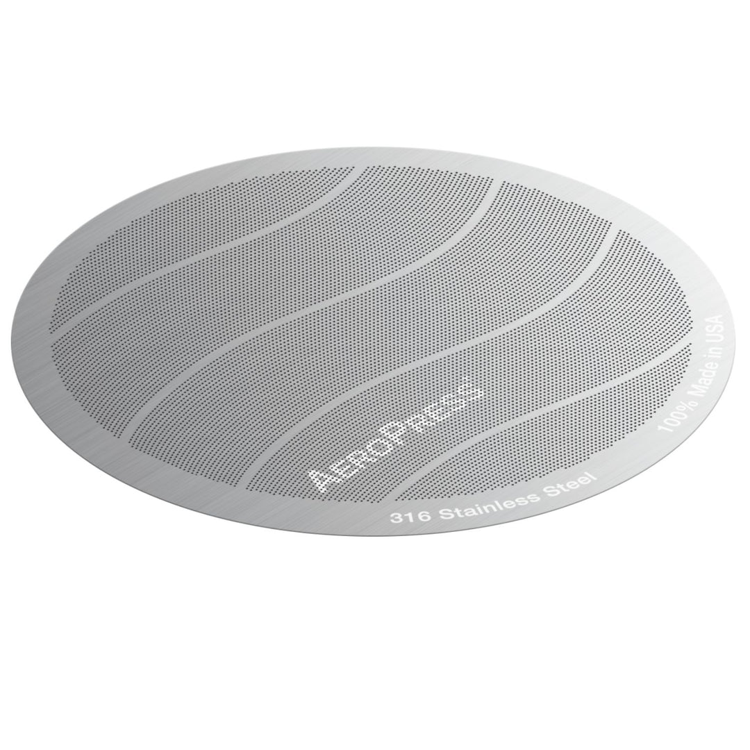AeroPress Stainless Steel Reusable Coffee Filter The Coffee Beautiful Coffee Company UK London Surrey