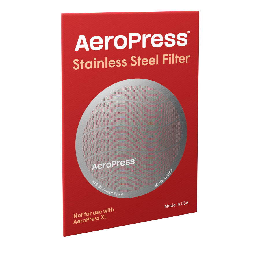AeroPress Stainless Steel Reusable Coffee Filter The Coffee Beautiful Coffee Company UK London Surrey