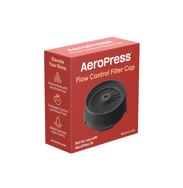 The New AeroPress Flow Control Filter Cap by the Coffee Beautiful Coffee Company UK London Surrey