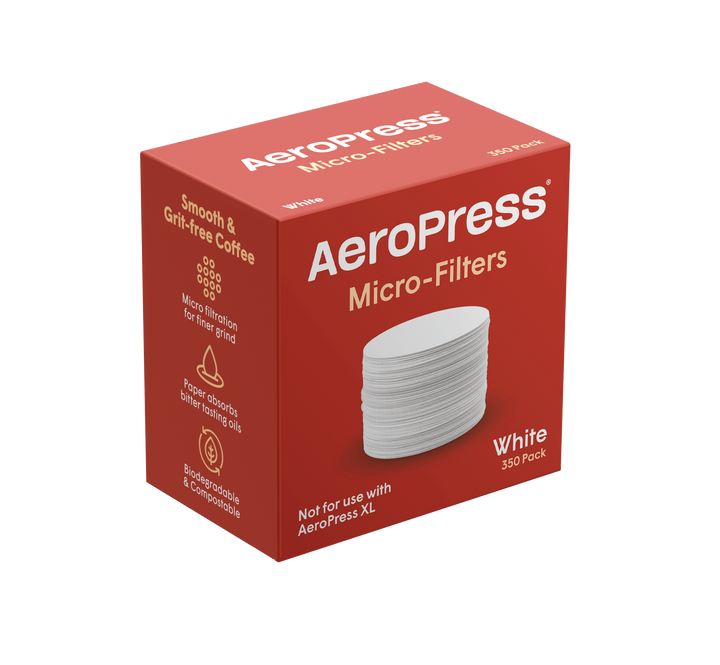 Aeropress Micro Filters Pack of 350 by the coffee beautiful coffee company UK London surrey