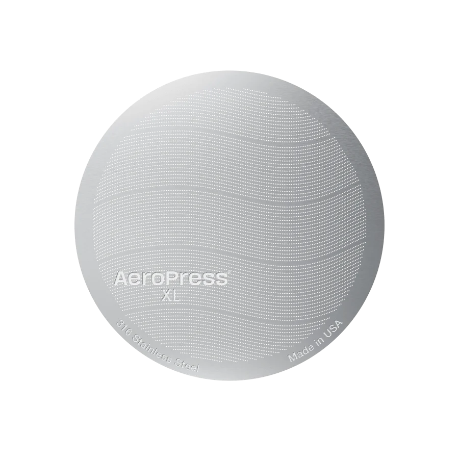 AeroPress XL Stainless Steel Reusable Coffee Filter by the Coffee Beautiful coffee Company UK London Surrey