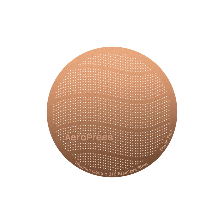 AeroPress Gold Superfine Coffee Filter by the Coffee Beautiful Coffee Company UK London Surrey