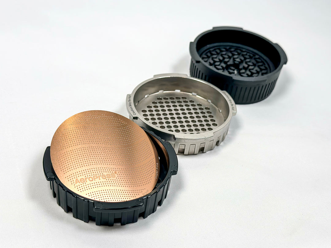 AeroPress Gold Superfine Coffee Filter by the Coffee Beautiful Coffee Company UK London Surrey