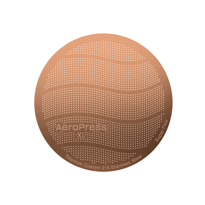 AeroPress XL Gold Superfine Coffee Filter by the Coffee Beautiful Coffee Company UK London Surrey