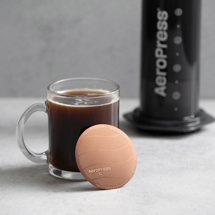 AeroPress XL Gold Superfine Coffee Filter by the Coffee Beautiful Coffee Company UK London Surrey