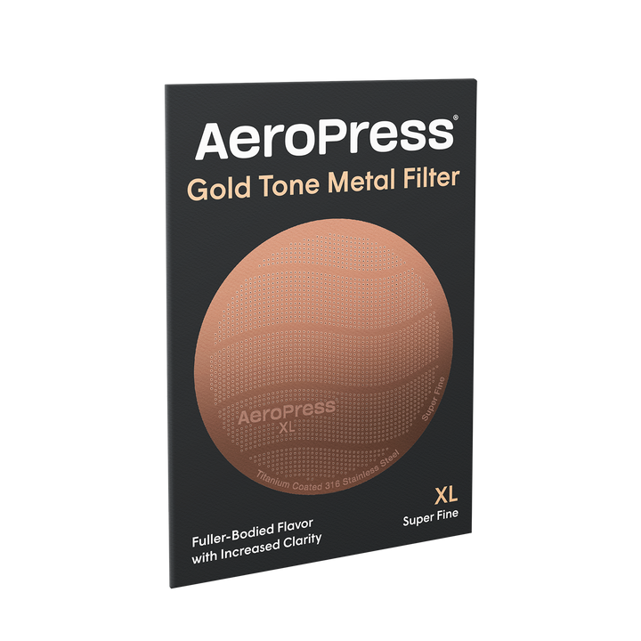 AeroPress XL Gold Superfine Coffee Filter by the Coffee Beautiful Coffee Company UK London Surrey