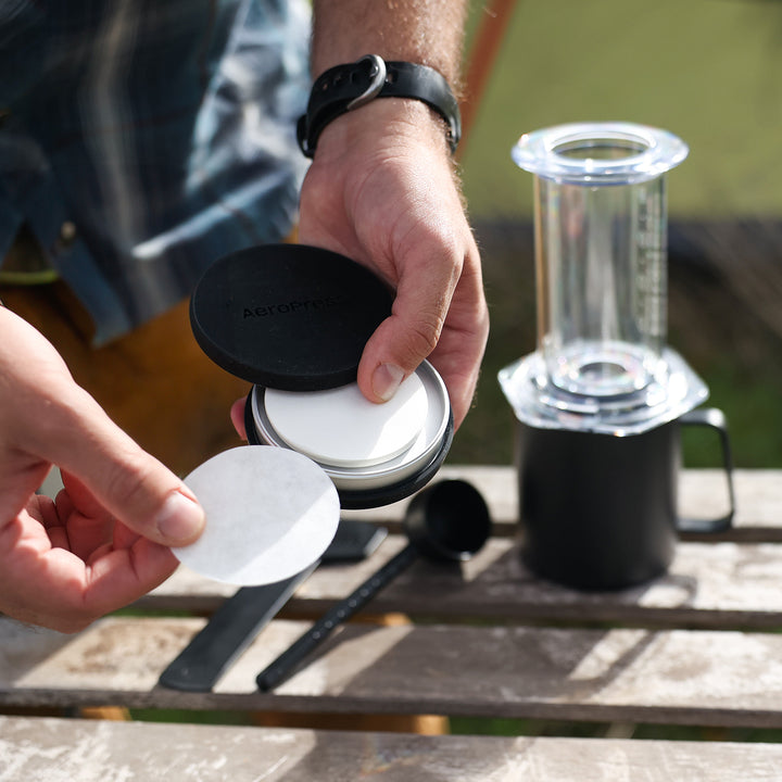 AeroPress Travel Coffee Filter Holder by the coffee beautiful coffee company uk London Surrey