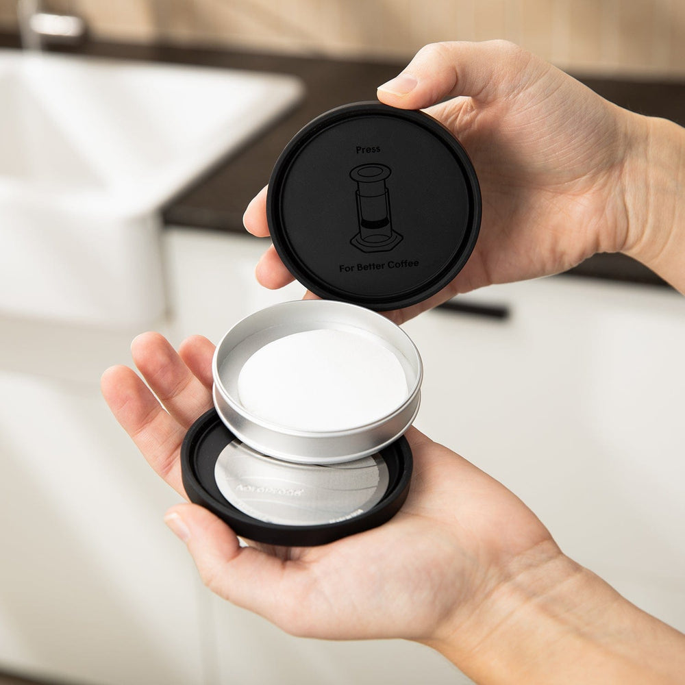 AeroPress Travel Coffee Filter Holder — angled view
