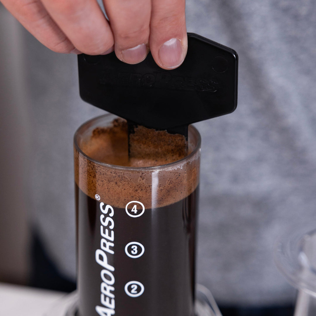 AeroPress Clear Coffee Brewer Maker from the Coffee Beautiful coffee company uk london surrey