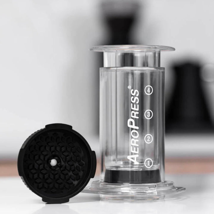 The New AeroPress Flow Control Filter Cap by the Coffee Beautiful Coffee Company UK London Surrey