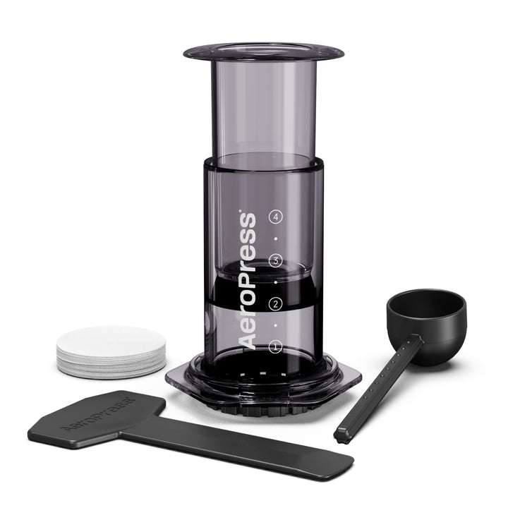 AeroPress Clear Black Coffee Brewer by the Coffee Beautiful Coffee Company UK London Surrey