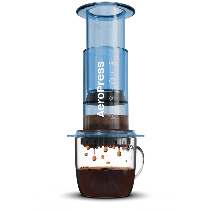 AeroPress Clear Green Coffee Brewer by the Coffee Beautiful Coffee Company UK London Surrey