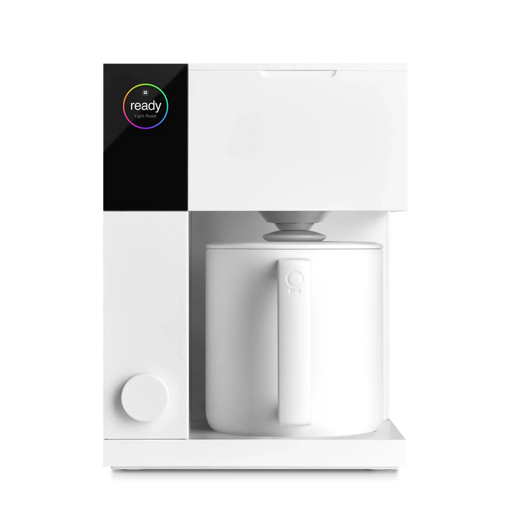 Fellow Aiden Precision Coffee Brewer Matte White — front view