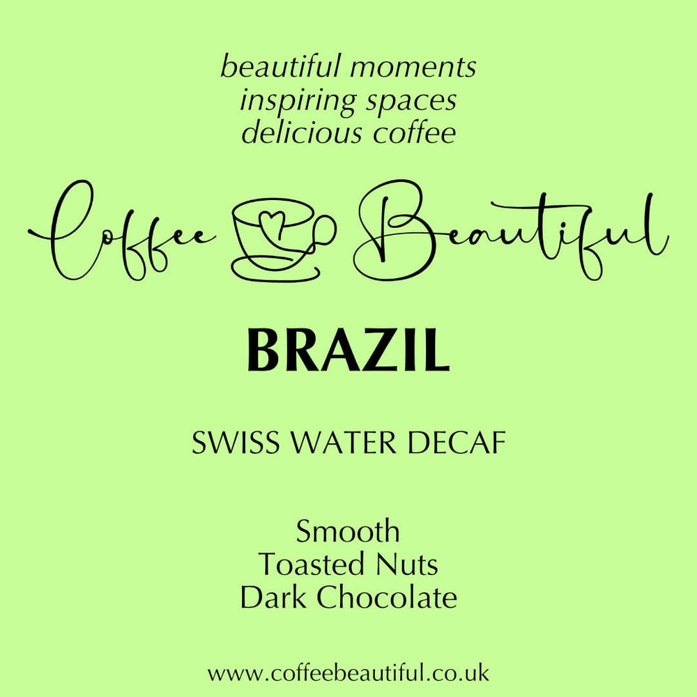 Brazil Swiss-Water Decaf — angled view