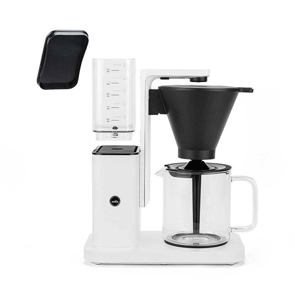 Wilfa Zense Coffee Maker White — angled view