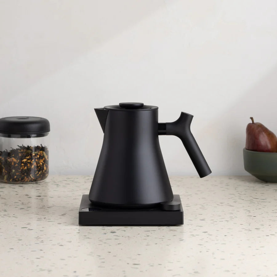 Fellow Corvo EKG Pro Electric Kettle - Matte Black by the Coffee Beautiful Coffee Company UK London Surrey