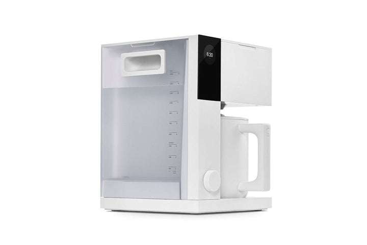 Fellow Aiden Precision Coffee Brewer Matte White — side view