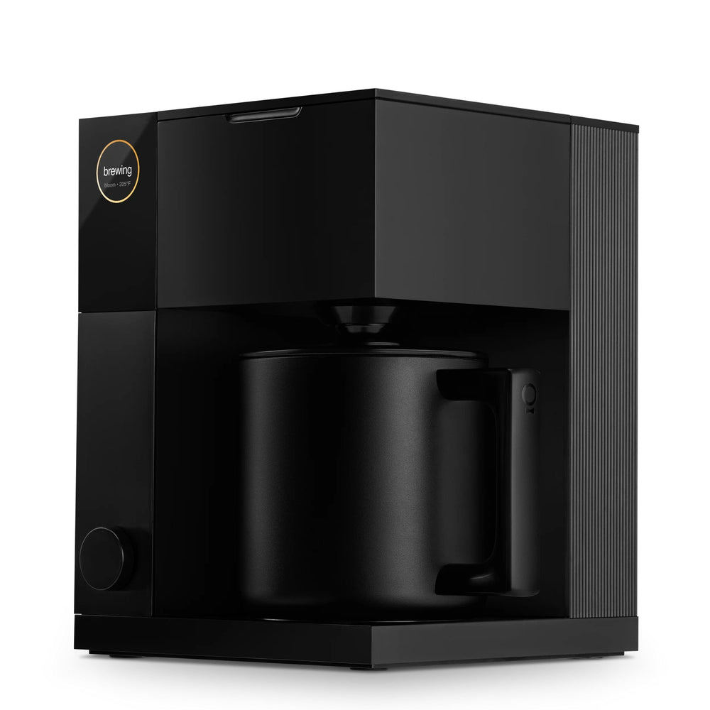 Fellow Aiden Precision Coffee Brewer Matte Black — angled view