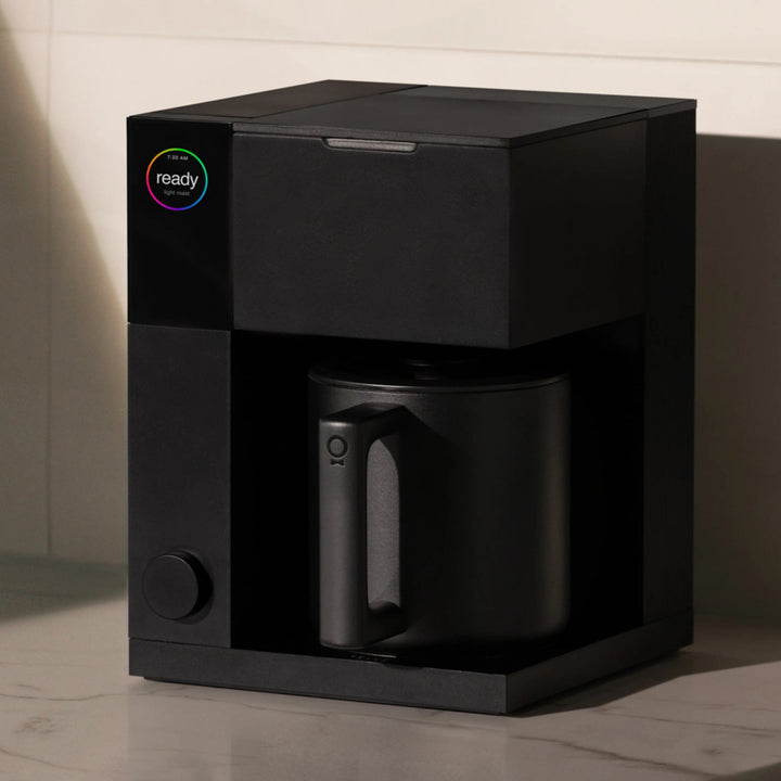 Fellow Aiden Precision Coffee Brewer Matte Black — rear view