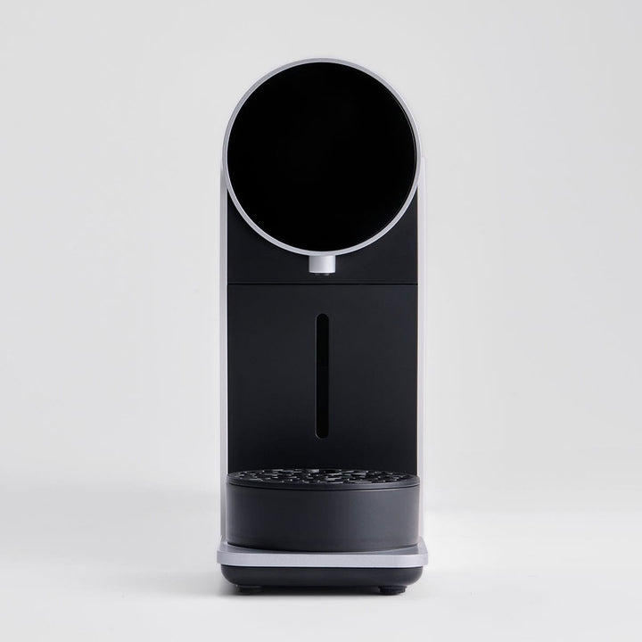 Morning Machine — smart capsule coffee machine in white, front view
