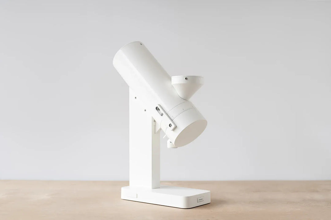 Acaia Orbit Coffee Grinder — studio product photo