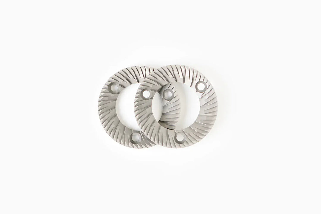 Acaia Orbit — Mazzer 33M flat burr set