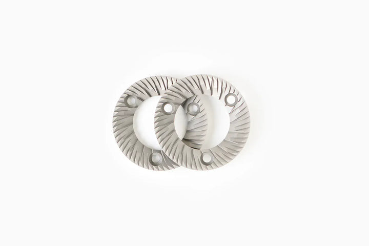 Acaia Orbit — Mazzer 33M flat burr set