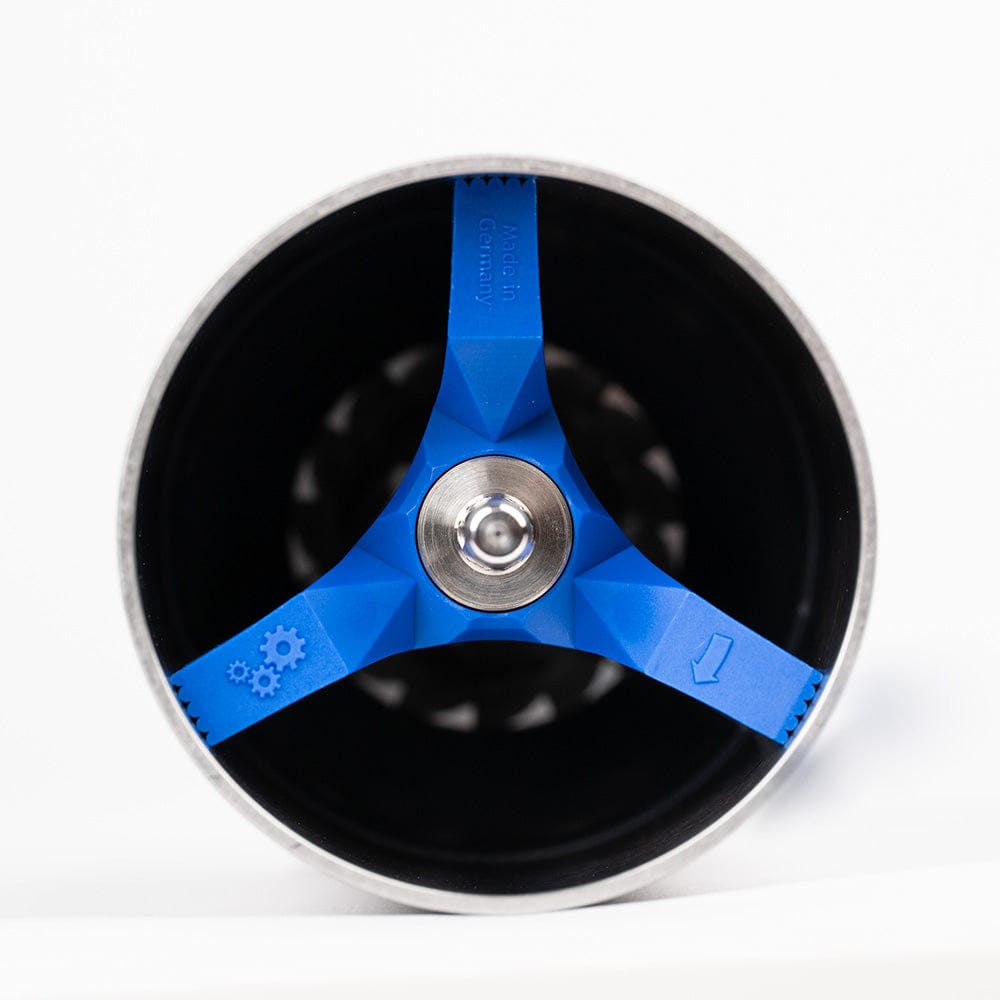 Comandante Lab Series C40 MK4 Nitro Blade Burr Coffee Grinder view from above without cover