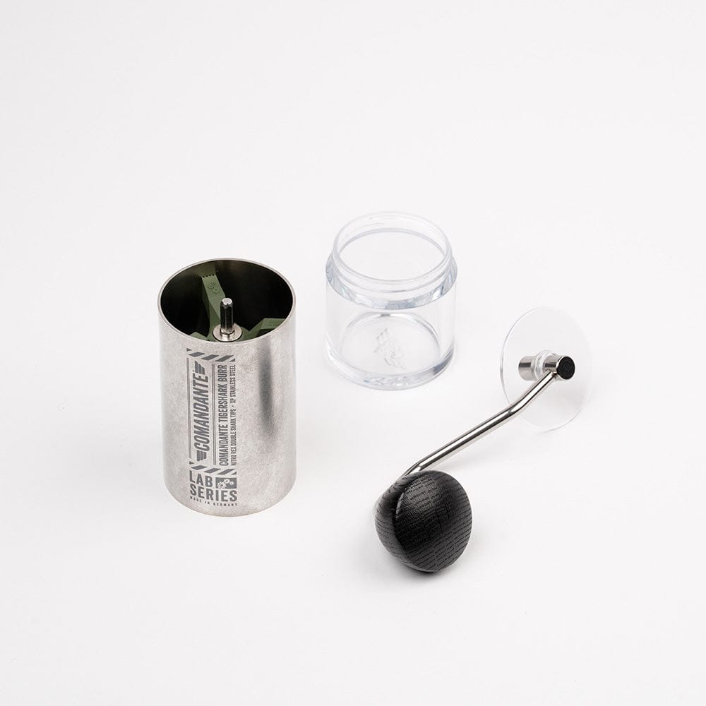 Comandante Lab Series C40 MK4 Tigershark Burr Manual Coffee Grinder Components