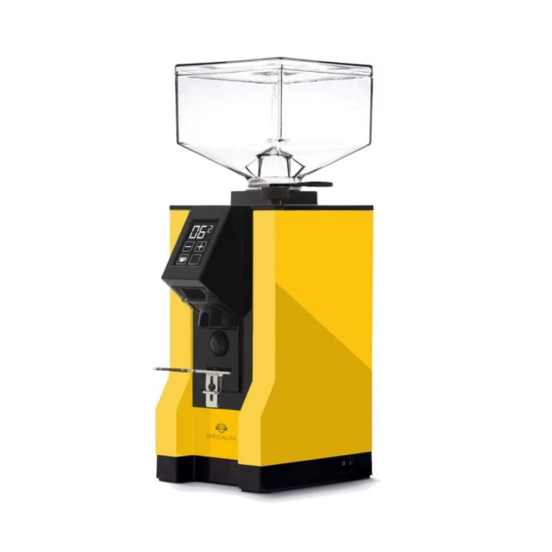 Eureka Mignon Specialita 55 espresso grinder in Yellow