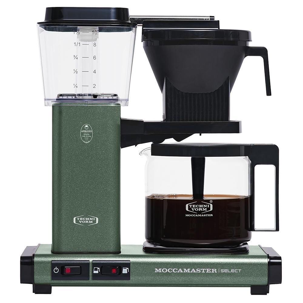 Moccamaster KBG Select Filter Coffee Machine - Forest Green - The Coffee Beautiful Company UK London Surrey