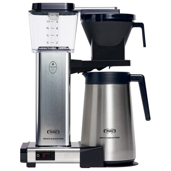 Moccamaster KBGT 741 Coffee Machine - Polished Silver by the coffee beautiful coffee company uk london surrey 