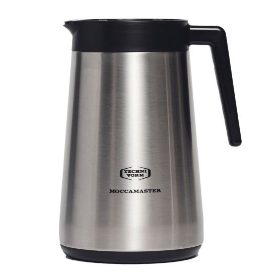 Moccamaster KGBT 1.25L Thermal Jug Brushed Silver by the coffee beautiful coffee company uk london surrey